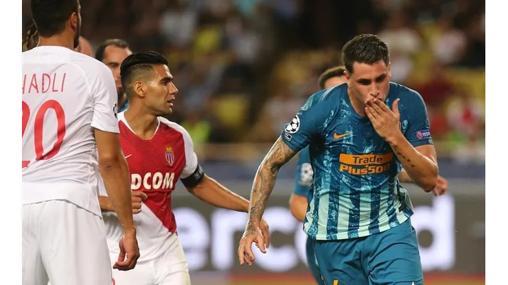Atlético de Madrid vs Mónaco por la Champions League.