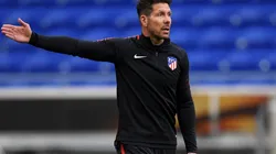 Diego Simeone, entrenador de Atlético Madrid.