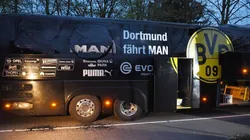 El autobús del Borussia Dortmund.