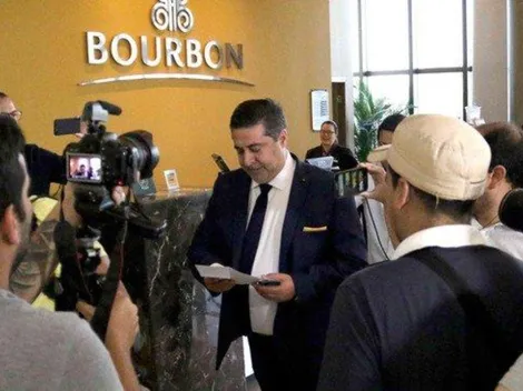 Las tres palabras que Angelici soltó antes de entrar a la reunión y decepcionaron a todo Boca