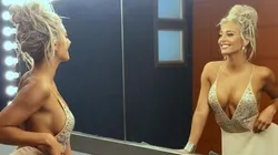 Re mil jugado: Sol Pérez usó un vestido sin ropa interior ¡y hay video!
