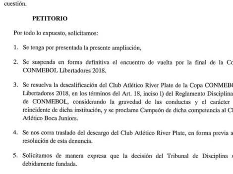 Tiembla River: se filtró el documento que Boca llevó a Paraguay
