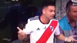 La agresión al Pity Martínez en cancha de Boca que los hinchas de River usan para defenderse