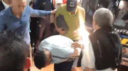 Salió a la luz: el video de los jugadores de Boca bajándose del micro recién llegados al Monumental