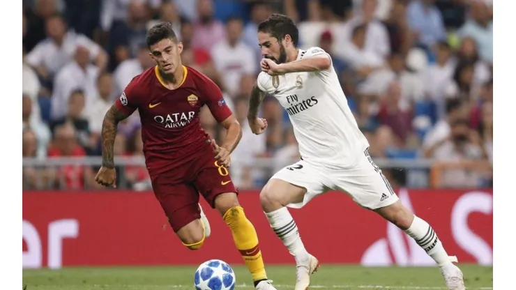 Roma vs Real Madrid por la Champions League.
