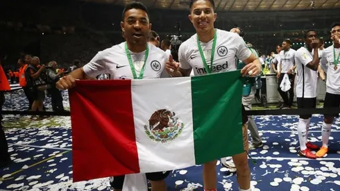 Fabián ´le bailó´ a Salcedo en el Estadio de Frankfurt