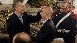 Mauricio Macri junto a Ocampo.