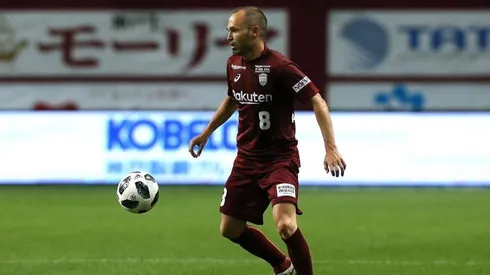 Andrés Iniesta en el fútbol de Japón.