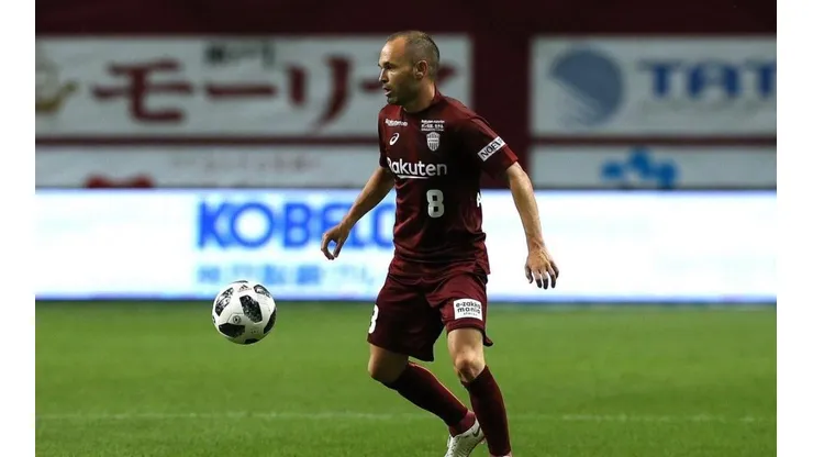 Andrés Iniesta en el fútbol de Japón.