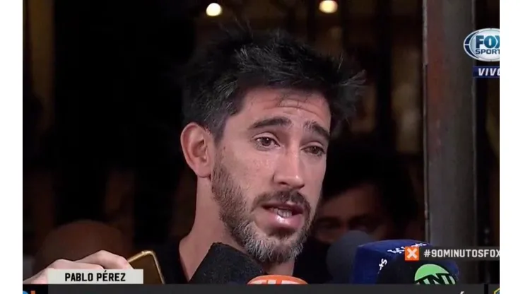 Pablo Pérez dejó claro por qué no se puede jugar la final en cancha de River