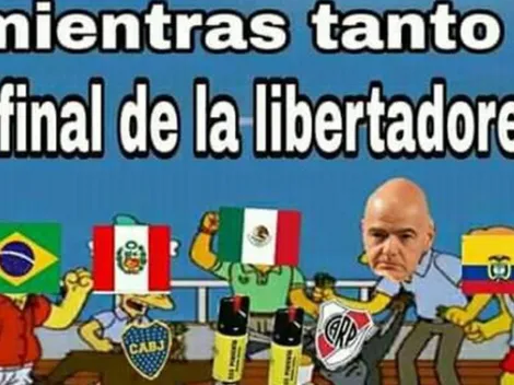 Los mejores memes de la suspensión de la final de la Copa Libertadores