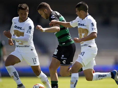 Pumas y Santos igualaron y no serán rivales en los Cuartos de Final