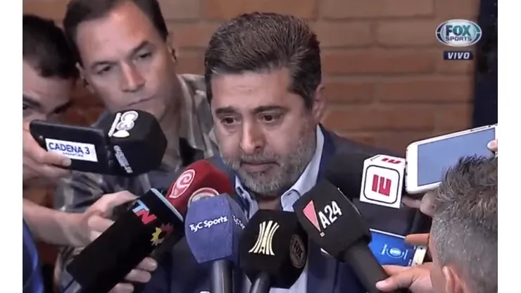 Foto de Daniel Angelici, presidente de Boca.