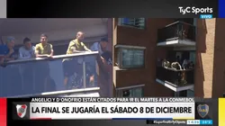 El gesto de los jugadores de Boca con los hinchas al conocerse la postergación de la final