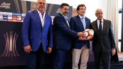 Foto de los presidentes de estas partes.