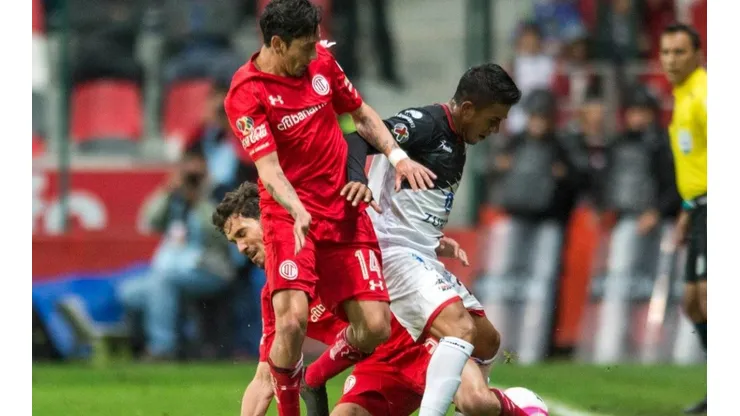 Lobos BUAP vs Toluca por la Liga Mx.