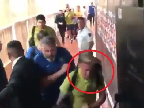 Desenfrenado: el video de Buffarini entrando al vestuario que nadie te mostró