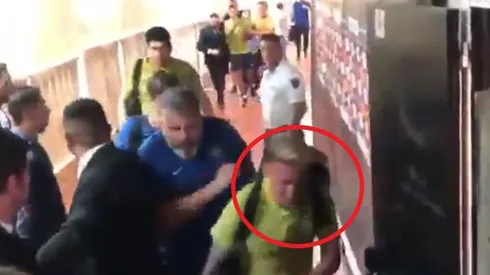 Desenfrenado: el video de Buffarini entrando al vestuario que nadie te mostró