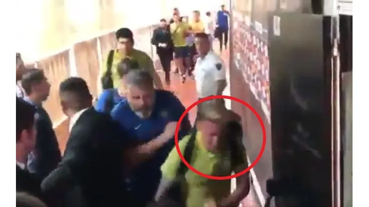 Desenfrenado: el video de Buffarini entrando al vestuario que nadie te mostró