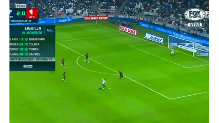Golazo de Madrigal.