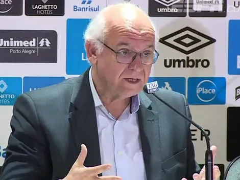 El presidente de Gremio no se quedó callado y aprovechó para disparar contra River