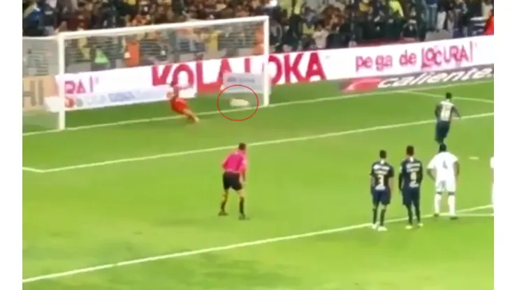 Cecilio Domínguez ejecutó pésimo el penal y no liquidó el partido para América