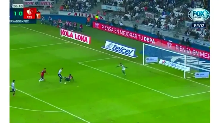 Funes Mori anotó un verdadero golazo.