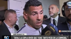 Explotó Tevez: "¡Estábamos vomitando y Conmebol nos obligaba a jugar!"