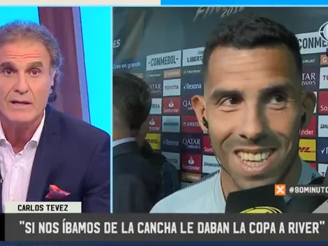 A Tevez le preguntaron por Gallardo y tiró una frase entre risas