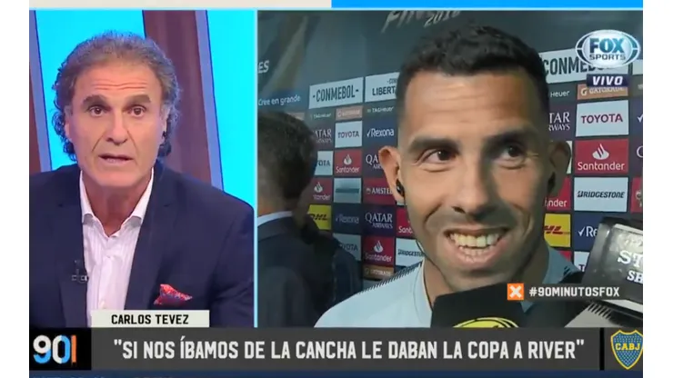 A Tevez le preguntaron por Gallardo y tiró una frase entre risas