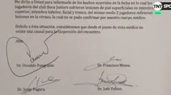 El médico de la Conmebol asegura que no existen motivos para suspender el partido