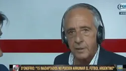 Re caliente: el descargo en vivo de D'Onofrio por la agresión al micro de Boca
