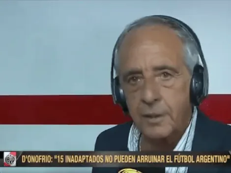 Re caliente: el descargo en vivo de D'Onofrio por la agresión al micro de Boca