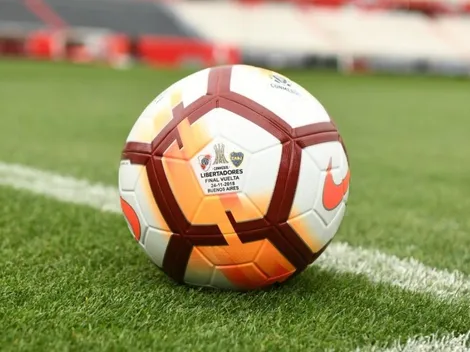 La pelota con la que se jugará la final de la Libertadores entre River y Boca