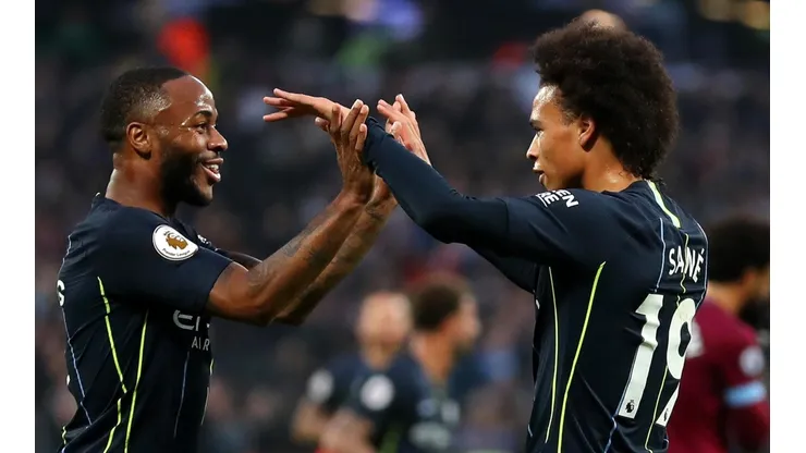 Leroy Sané la rompió ante West Ham.