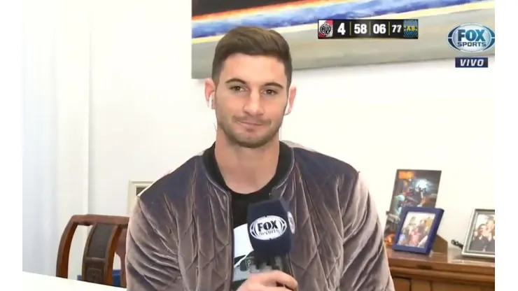 Lucas Alario desde Alemania.