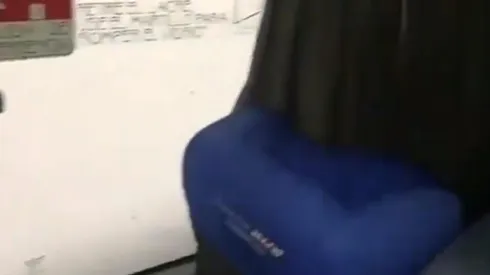 El micro del plantel de Boca.