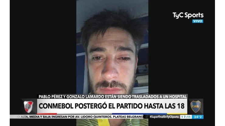 Pablo Pérez, jugador de Boca.