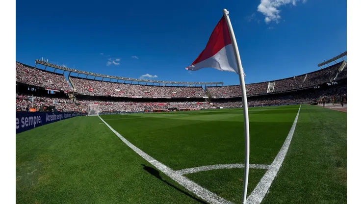 El Estadio Monumental, preparado.