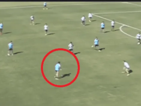 Así juega el Pumas de Patiño: Iturbe coronó una excelente jugada colectiva en el entrenamiento