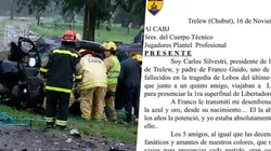 La carta del padre de uno de los chicos.