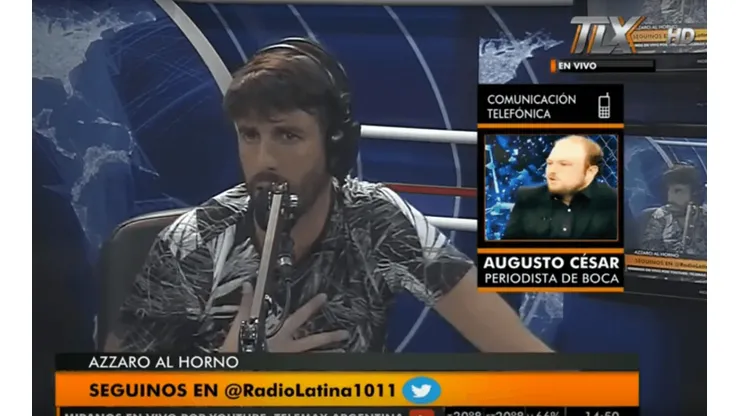 Para Azzaro, River es favorito, pero tiene miedo de jugar contra Boca