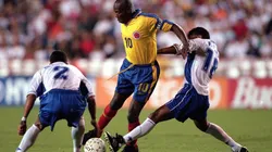 Faustino Asprilla en la Selección Colombia.