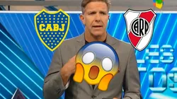 Alejandro Fantino, más asustado que nunca, advierte a todos los hinchas de Boca y de River