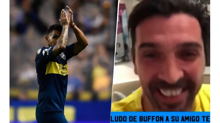 El mensaje de Buffon a Tevez a un día de la final entre Boca y River