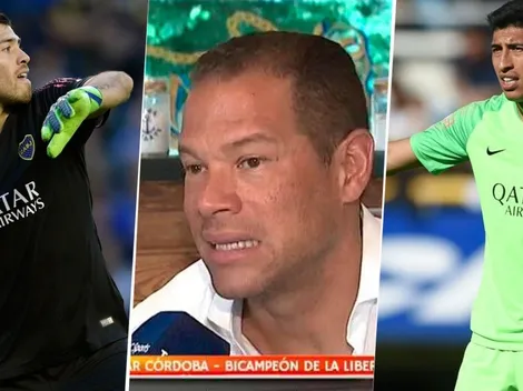 Para poner más nerviosos a los hinchas: Córdoba dijo quién debe atajar en Boca