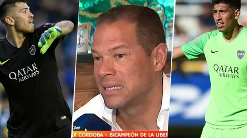 Para poner más nerviosos a los hinchas: Córdoba dijo quién debe atajar en Boca