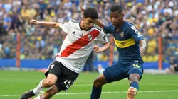 Wilmar en el último Superclásico.