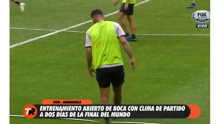 Ningún hincha de Boca se dio cuenta, pero Cardona asustó a todos en La Bombonera