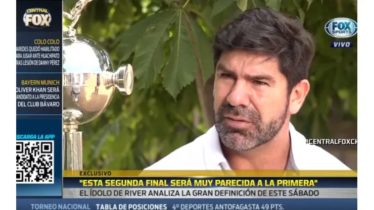 Matar o morir: la postura de Marcelo Salas con respecto a la final entre River y Boca